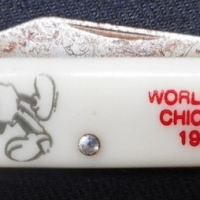 World Fair Chicago 1933 Pocket Knife featuring MICKEY MOUSE - Sold for $49 - 2015