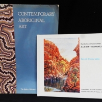 2 x Australian ART REFERENCE Books - ALBERT NAMATJIRA + Contemporary Aboriginal art from The Holmes a' Court collection - Sold for $30 - 2016