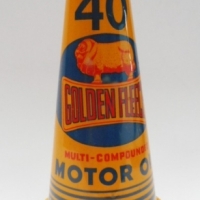 Vintage Golden Fleece oil pourer top SAE 40 - exc Cond - Sold for $232 - 2016