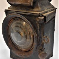 c1900 Dependence paraffin Railway lantern by J & R Oldfield - Sold for $81 - 2019